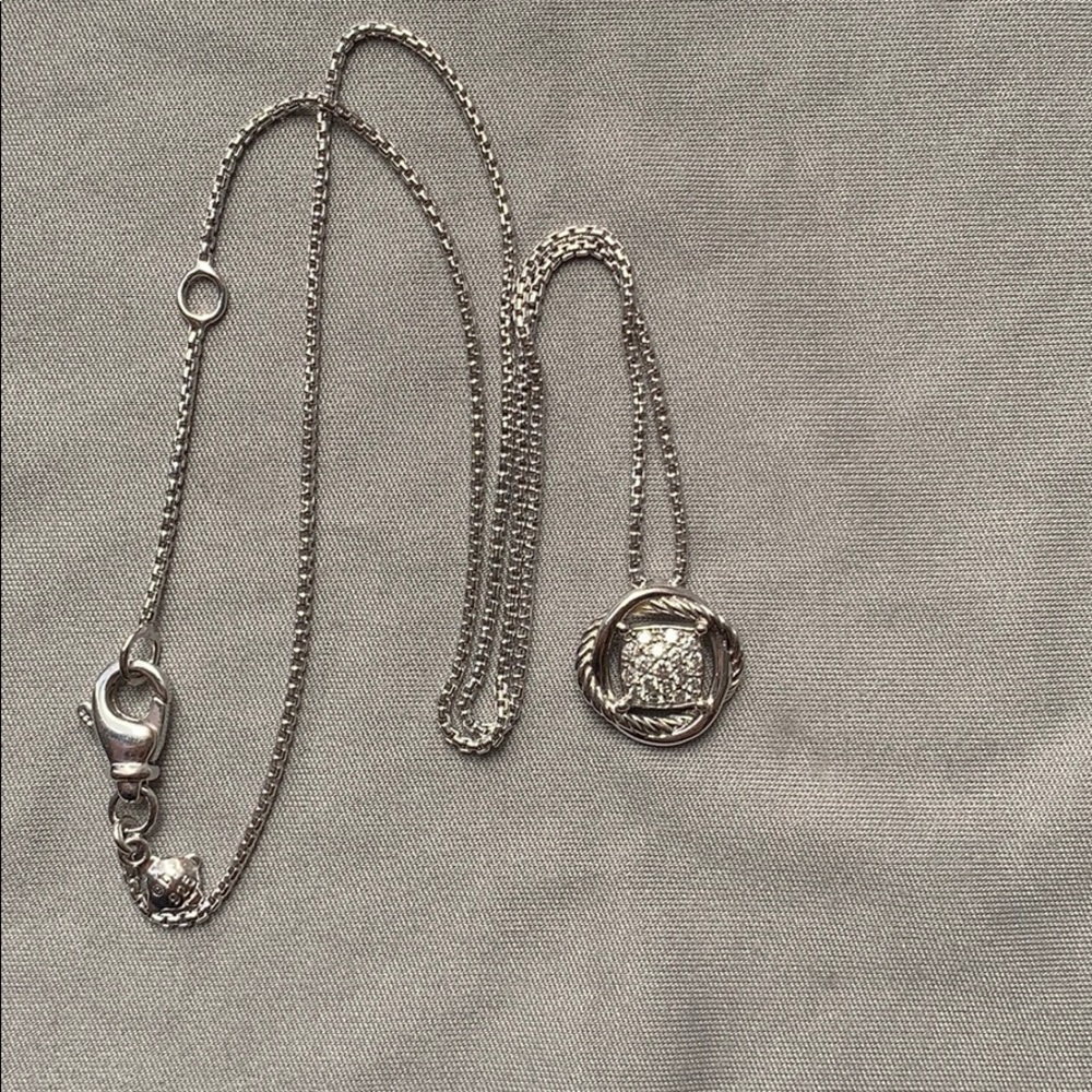 David Yurman diamond necklace